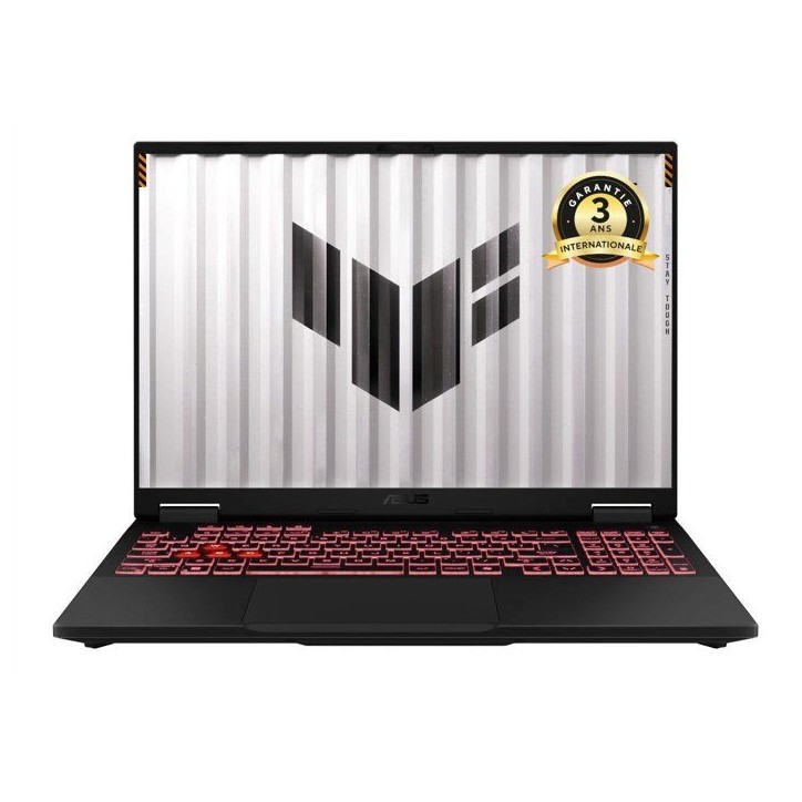 PC Portable Gamer ASUS TUF Gaming A16 : Win 11 - 16 WUXGA - RTX 5060 8Go - AMD Ryzen 7 260 - RAM 16Go - 512Go SSD PC Portable Gamer ASUS TUF Gaming A16 : Win 11 - 16 WUXGA - RTX 5060 8Go - AMD Ryzen 7 260 - RAM 16Go - 512Go SSD