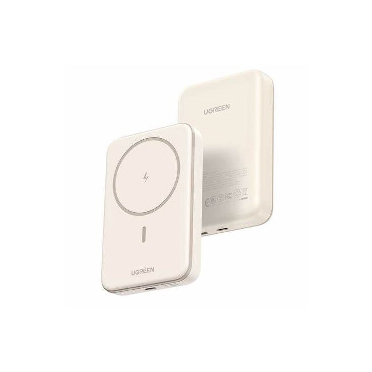 Batterie externe - UGREEN - 10,000 mAh - MagSafe - 20W - Creme Batterie externe - UGREEN - 10,000 mAh - MagSafe - 20W - Creme