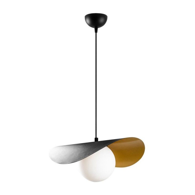 Suspension lustre D BY M.RED Black White - Noir et blanc - Design déc