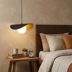 Suspension lustre D BY M.RED Black White - Noir et blanc - Design déc