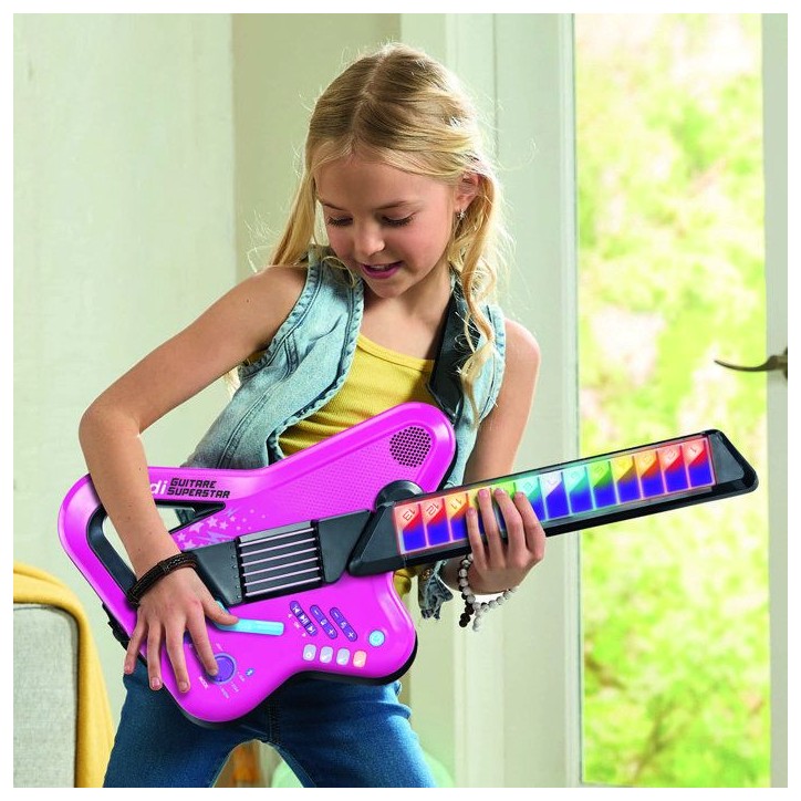 VTECH - KIDI GUITARE SUPERSTAR ROSE - Rose