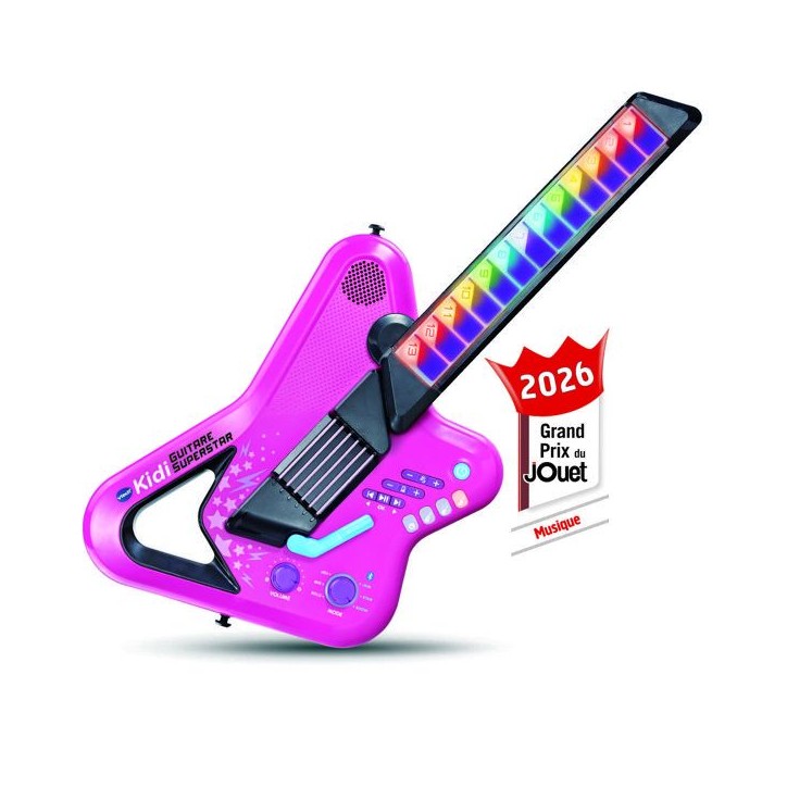 VTECH - KIDI GUITARE SUPERSTAR ROSE - Rose