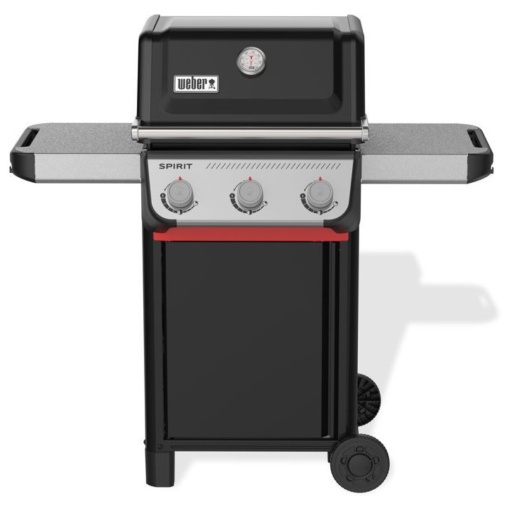 Barbecue a gaz - Weber - Spirit E-310 - 3 brûleurs en acier inoxydable - 7kW - Thermometre - Noir Barbecue a gaz - Weber - Spirit E-310 - 3 brûleurs en acier inoxydable - 7kW - Thermometre - Noir