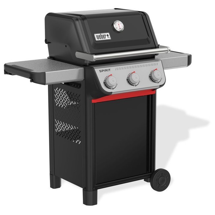Barbecue a gaz - Weber - Spirit E-310 - 3 brûleurs en acier inoxydable - 7kW - Thermometre - Noir Barbecue a gaz - Weber - Spirit E-310 - 3 brûleurs en acier inoxydable - 7kW - Thermometre - Noir