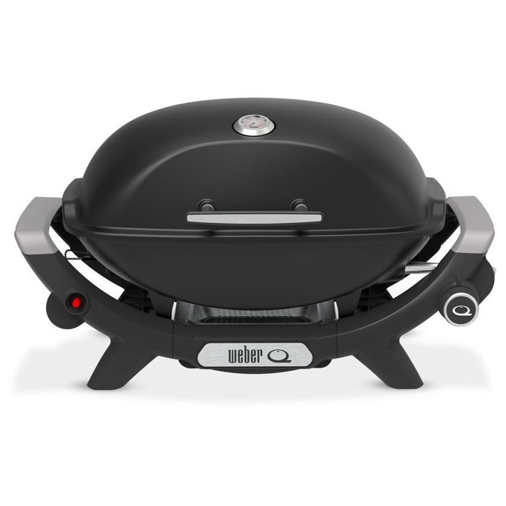 Barbecue a gaz - Weber - Q2100N - 2,94kW - 1 brûleur en acier inoxydable - Fonté émaillée - Allumage piézoélectronique - N