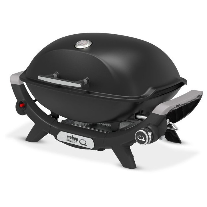 Barbecue a gaz - Weber - Q2100N - 2,94kW - 1 brûleur en acier inoxydable - Fonté émaillée - Allumage piézoélectronique - N
