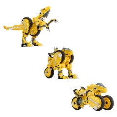 Armorsaurs - Evolver Blaze - Figurine 2 en 1 - Jaune - Conversion Dino