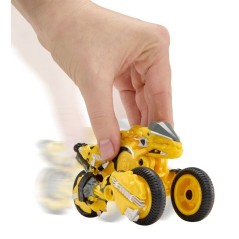Armorsaurs - Evolver Blaze - Figurine 2 en 1 - Jaune - Conversion Dino