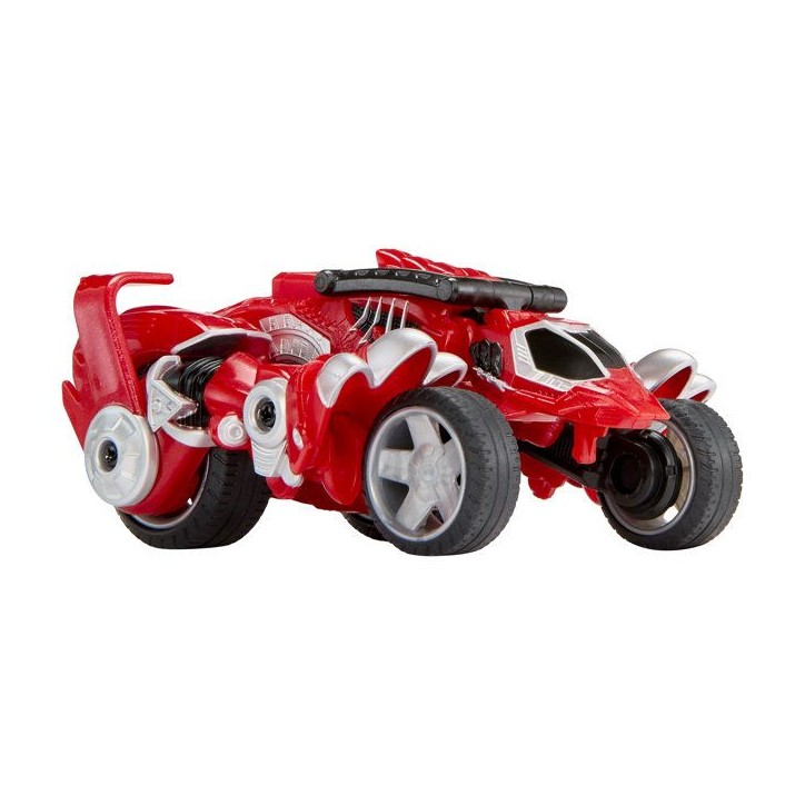 Armorsaurs - Evolver Ajax - Figurine 2 en 1 - Rouge - Conversion Dinosaure / Véhicule - Des 6 ans