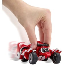 Armorsaurs - Evolver Ajax - Figurine 2 en 1 - Rouge - Conversion Dinos