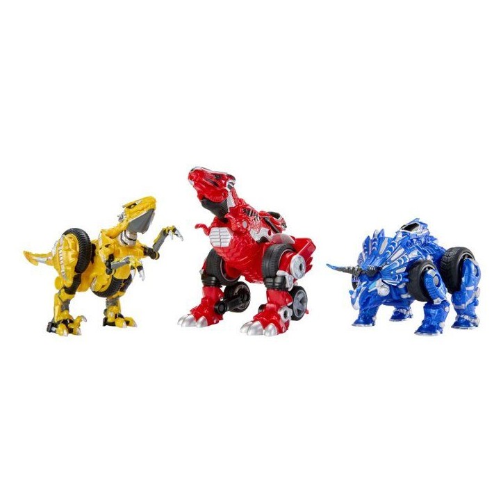 Armorsaurs - Evolver Ajax - Figurine 2 en 1 - Rouge - Conversion Dinosaure / Véhicule - Des 6 ans