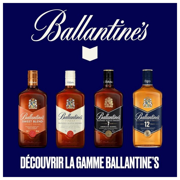 Ballantine's - Finest - Blended Scotch Whisky - 40,0 % Vol. - 1L