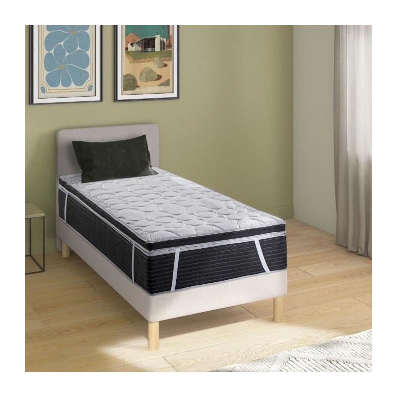 Surmatelas 90x190cm - 7cm - DEKO DREAM Micro