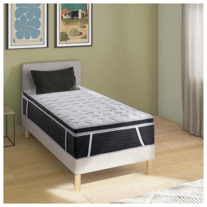 Surmatelas 90x190cm - 7cm - DEKO DREAM Micro