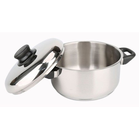 Faitout - BAUMALU - Primo 24 - Inox - Avec couvercle - Grande capacit