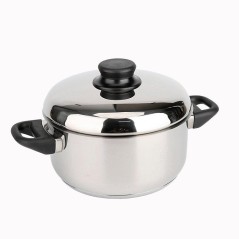 Faitout - BAUMALU - Primo 24 - Inox - Avec couvercle - Grande capacité