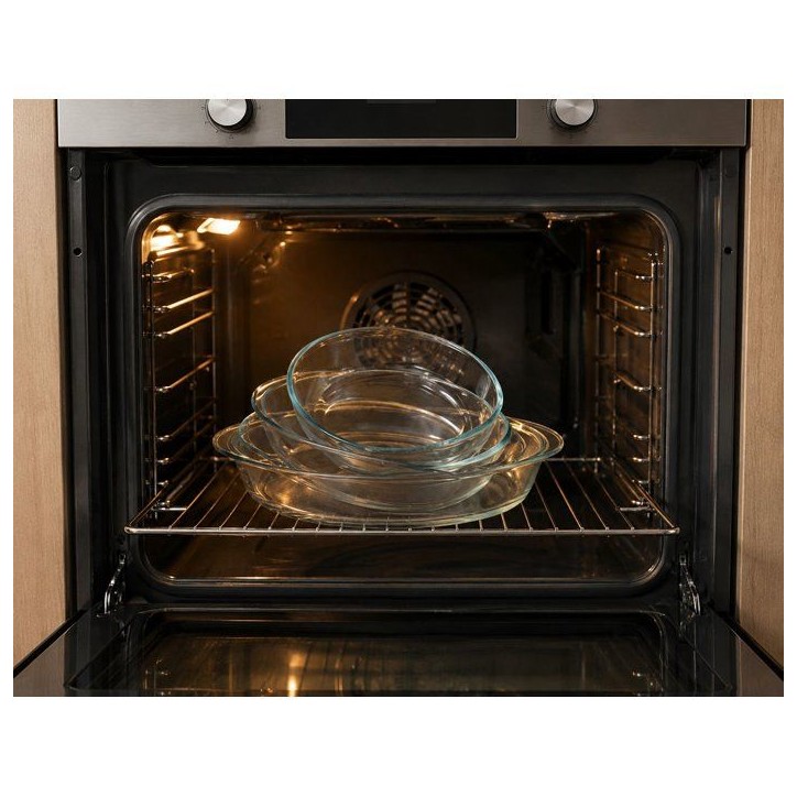 Service de plats pour four - DURALEX - Ovenchef Transparent - 3 plats ovales - Verre résistant a la chaleur Service de plats pour four - DURALEX - Ovenchef Transparent - 3 plats ovales - Verre résistant a la chaleur