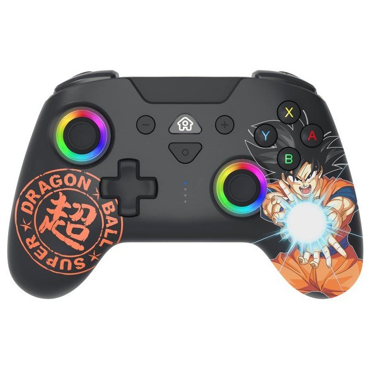 Manette sans fil - Nintendo Switch / Switch OLED / Switch 2 - Dragon Ball Super Goku - Bluetooth - Noir - SUBSONIC