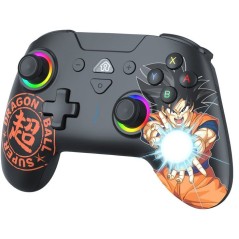 Manette sans fil - Nintendo Switch / Switch OLED / Switch 2 - Dragon Ball Super Goku - Bluetooth - Noir - SUBSONIC