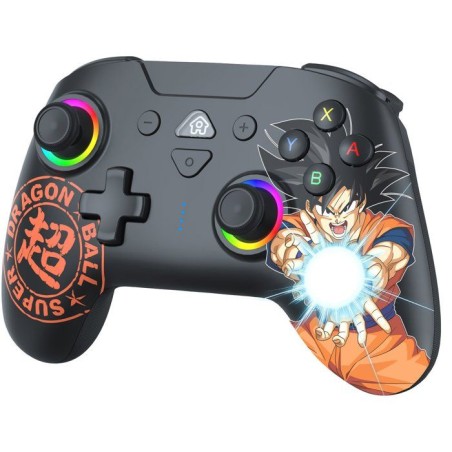 Manette sans fil - Nintendo Switch / Switch OLED / Switch 2 - Dragon Ball Super Goku - Bluetooth - Noir - SUBSONIC