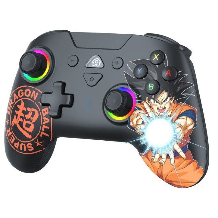 Manette sans fil - Nintendo Switch / Switch OLED / Switch 2 - Dragon Ball Super Goku - Bluetooth - Noir - SUBSONIC