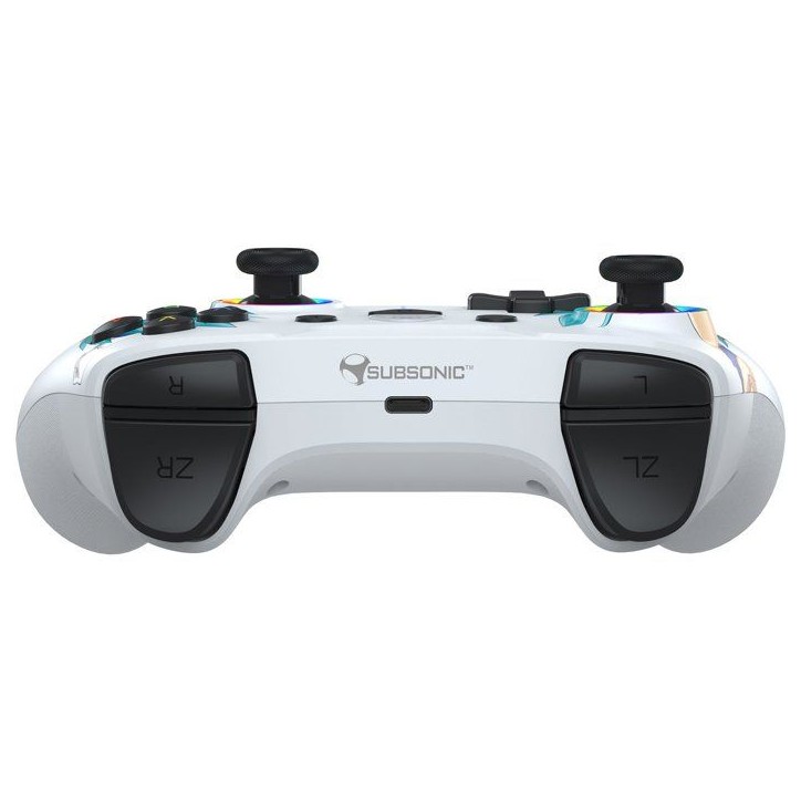 Manette sans fil - Nintendo Switch / Switch OLED / Switch 2 - Dragon Ball Goku vs Vegeta - Bluetooth - Blanc - SUBSONIC