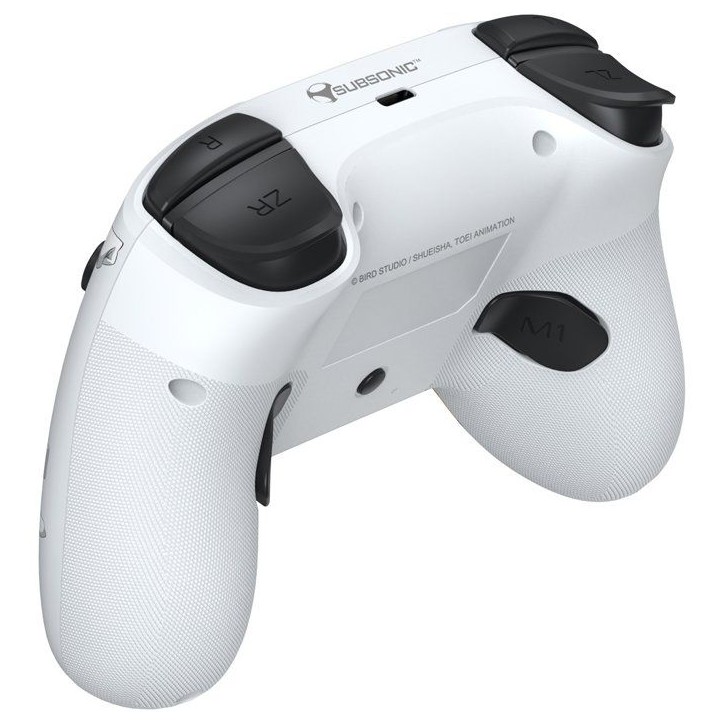 Manette sans fil - Nintendo Switch / Switch OLED / Switch 2 - Dragon Ball Goku vs Vegeta - Bluetooth - Blanc - SUBSONIC