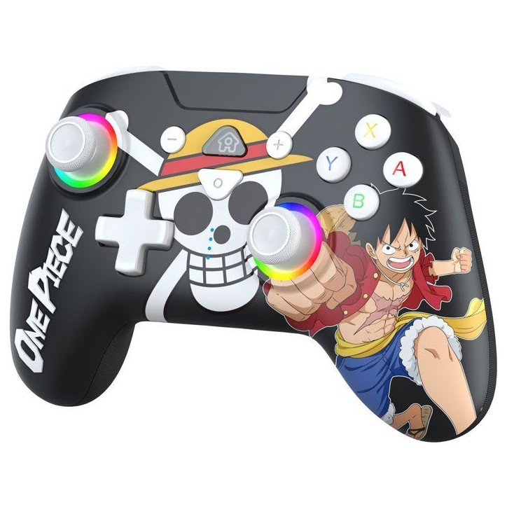 Manette sans fil - Nintendo Switch / Switch OLED / Switch 2 - One Piece Luffy Fishman - Bluetooth - Noir - SUBSONIC