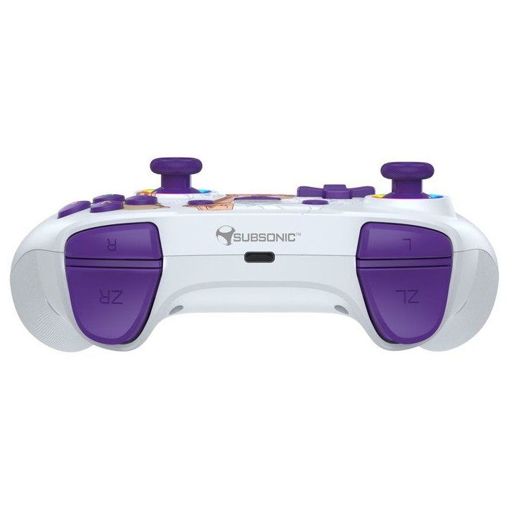 Manette sans fil - Nintendo Switch / Switch OLED / Switch 2 - One Piece Luffy Gear 5 - Bluetooth - Blanc - SUBSONIC