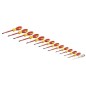 Bosch Professional Set de tournevis mixtes VDE (avec testeur de phase unipolaire – 14 pieces, dans une L-BOXX)