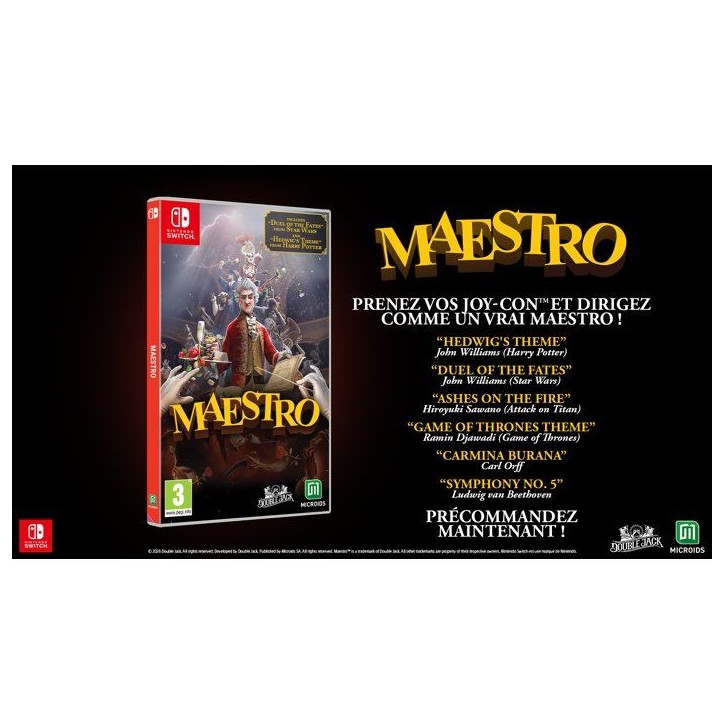 MAESTRO – Jeu Nintendo Switch MAESTRO – Jeu Nintendo Switch