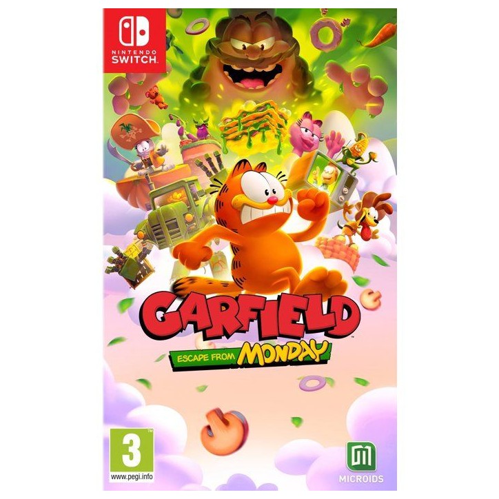 GARFIELD ESCAPE FROM MONDAY – Jeu Nintendo Switch