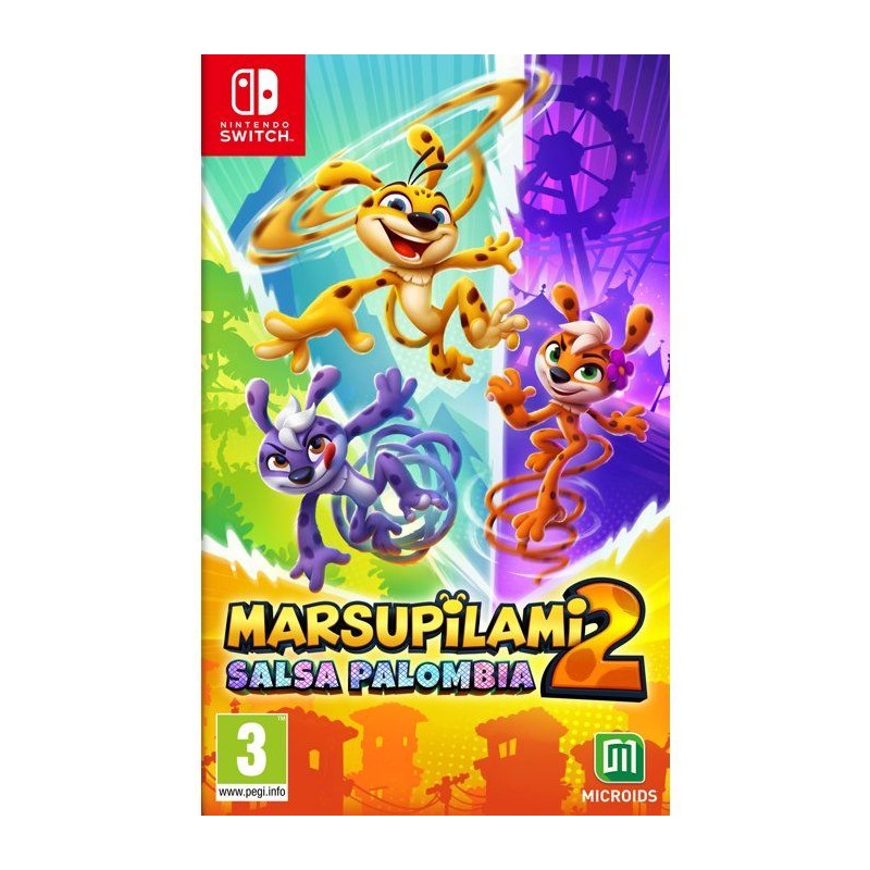 MARSUPILAMI 2 - SALSA PALOMBIA – Jeu Nintendo Switch