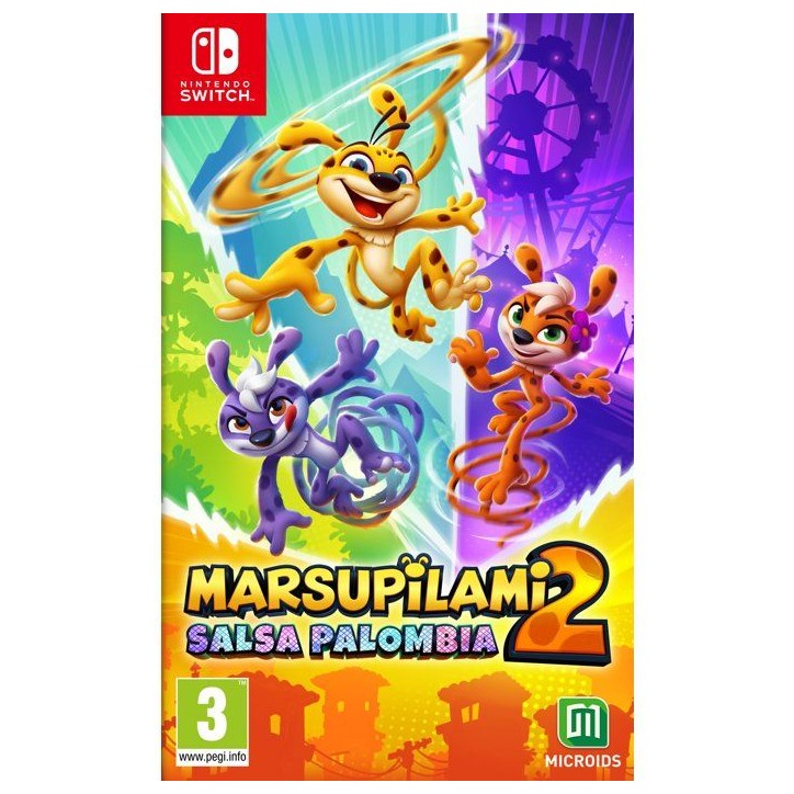 MARSUPILAMI 2 - SALSA PALOMBIA – Jeu Nintendo Switch