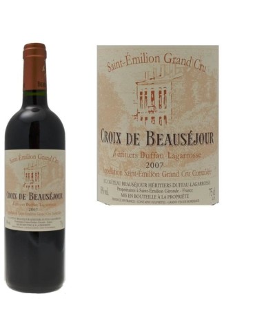 Croix de Beausejour 2007 Saint-Emilion Grand Cru - Vin rouge de Bordeaux