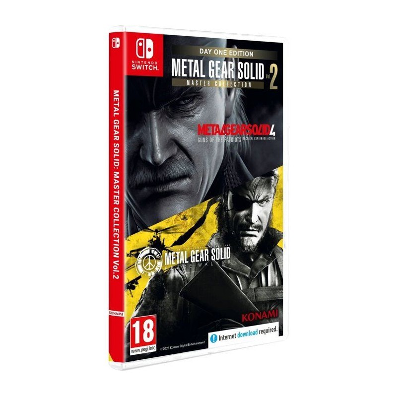 Metal Gear Solid Master Collection Vol. 2 - Day One Edition - Jeu Nint