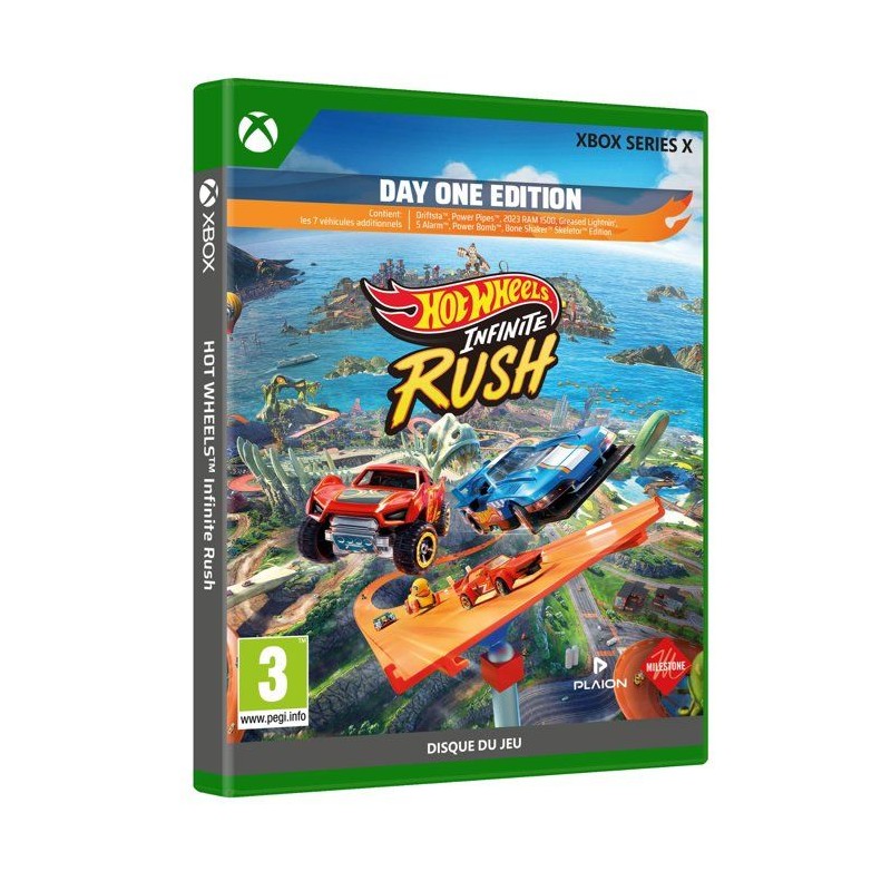 Hot Wheels Infinite Rush - D1 Edition - Jeu Xbox Series X
