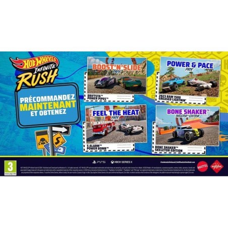 Hot Wheels Infinite Rush - D1 Edition - Jeu Xbox Series X