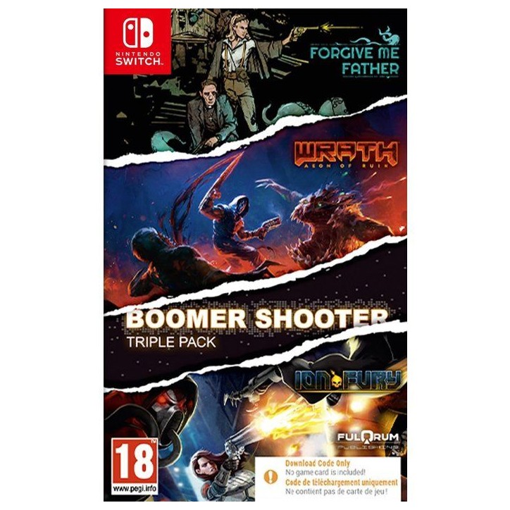 Boomer Shooter Triple Pack - Jeu Nintendo Switch - CIAB Boomer Shooter Triple Pack - Jeu Nintendo Switch - CIAB