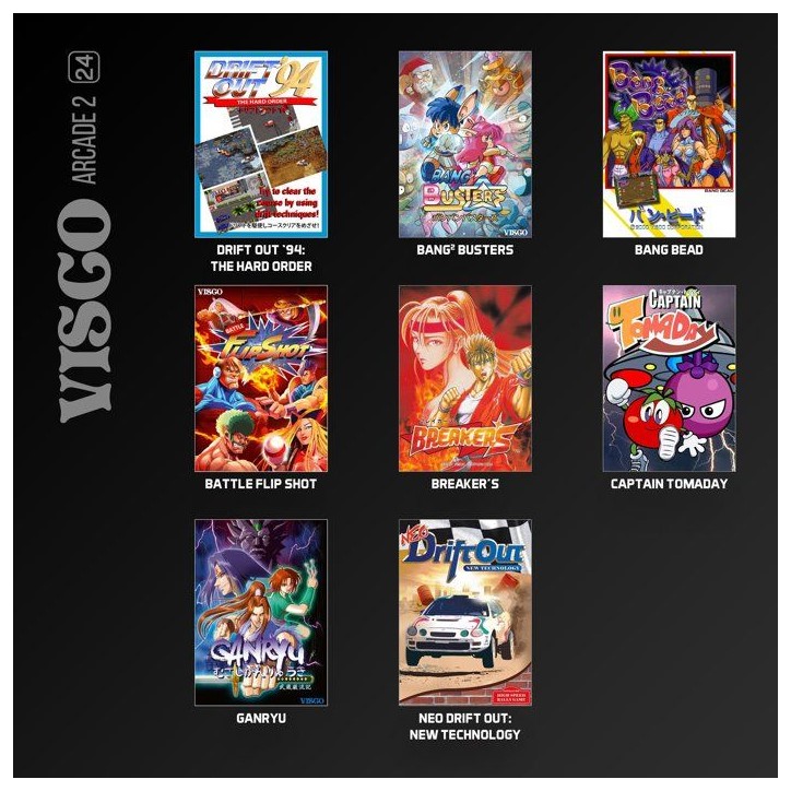 Visco Arcade Collection 2 EVER - Jeu Evercade Visco Arcade Collection 2 EVER - Jeu Evercade