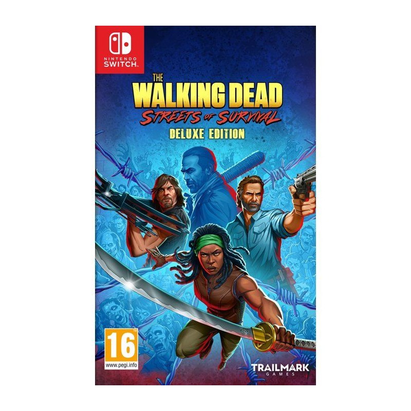 The Walking Dead Streets of Survival - Jeu Nintendo Switch - Deluxe Ed