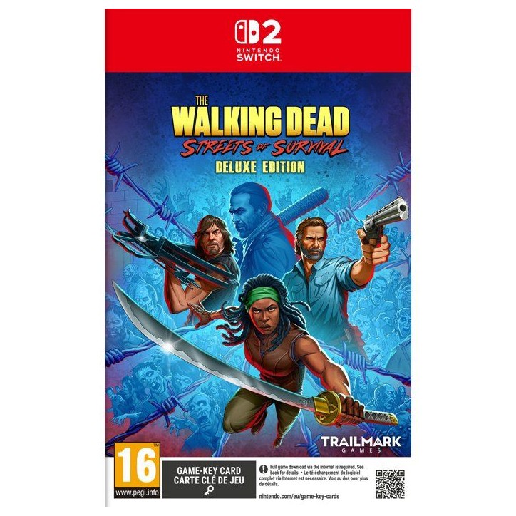 The Walking Dead: Streets of Survival - Édition Deluxe • Jeu Nintendo Switch 2 The Walking Dead: Streets of Survival - Édition Deluxe • Jeu Nintendo Switch 2