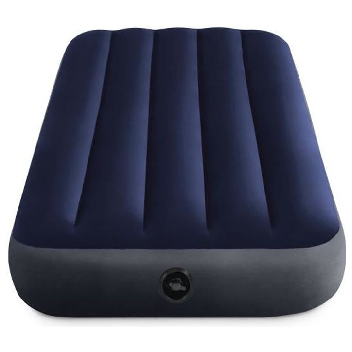 INTEX Matelas Gonflable Classic Downy Fiber Tech 1 Place - 191 x 76 x 25 cm INTEX Matelas Gonflable Classic Downy Fiber Tech 1 Place - 191 x 76 x 25 cm