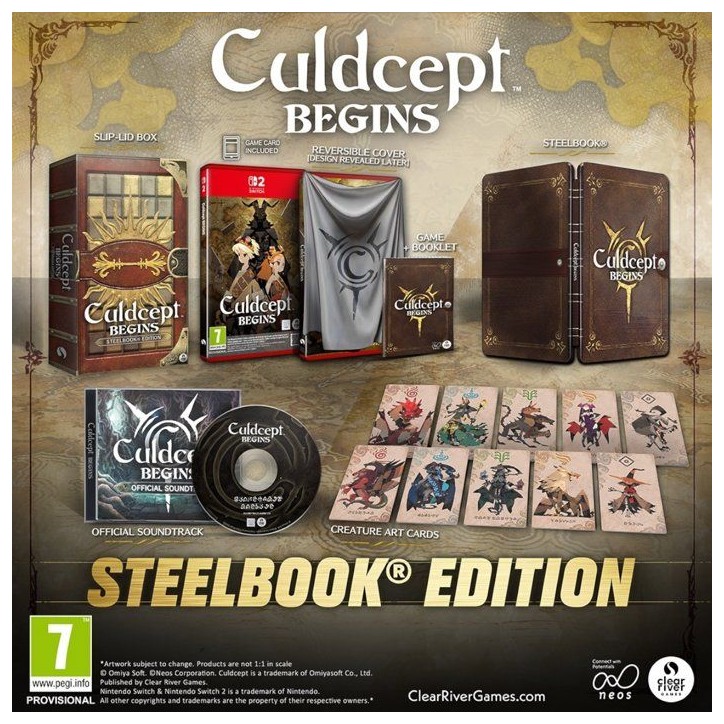 Culdcept Begins - Steelbook Edition • Jeu Nintendo Switch 2 Culdcept Begins - Steelbook Edition • Jeu Nintendo Switch 2
