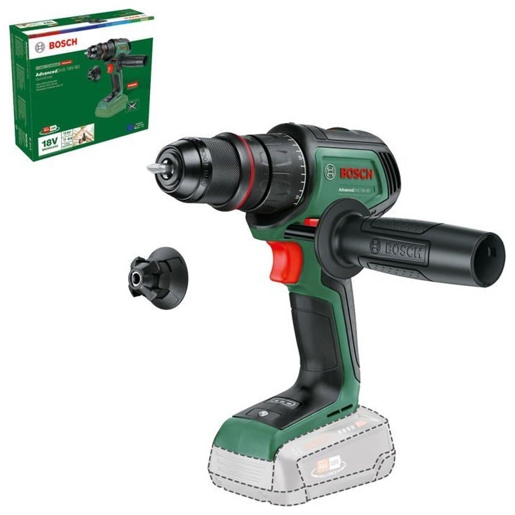 Perceuse-visseuse - AdvancedDrill - 18V-80 - Sans fil - Mandrin amovible - 78 Nm de couple