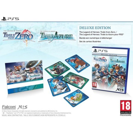 The Legends of Heroes: Trails from Zero + Trails to Azure Deluxe Edition – Jeu PS5