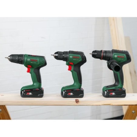 Perceuse-visseuse - AdvancedDrill - 18V-80 - 2 batteries 2,5 Ah - Mandrin métallique amovible - Sans fil