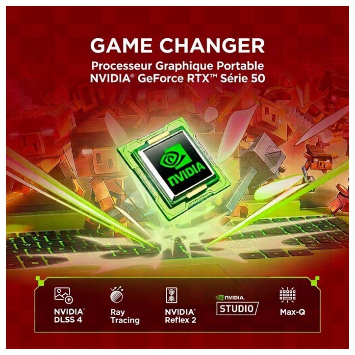 PC portable Gamer LENOVO LOQ 15AHP11 - Sans Windows - 15,3'' WUXGA 165hz - Ryzen 7 250 - RTX 5060 - RAM 16Go - SSD 512Go + Souri PC portable Gamer LENOVO LOQ 15AHP11 - Sans Windows - 15,3'' WUXGA 165hz - Ryzen 7 250 - RTX 5060 - RAM 16Go - SSD 512Go + Souri