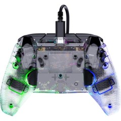 Manette de jeu - Xbox - Afterglow - Filaire - Transparente - Compatibl