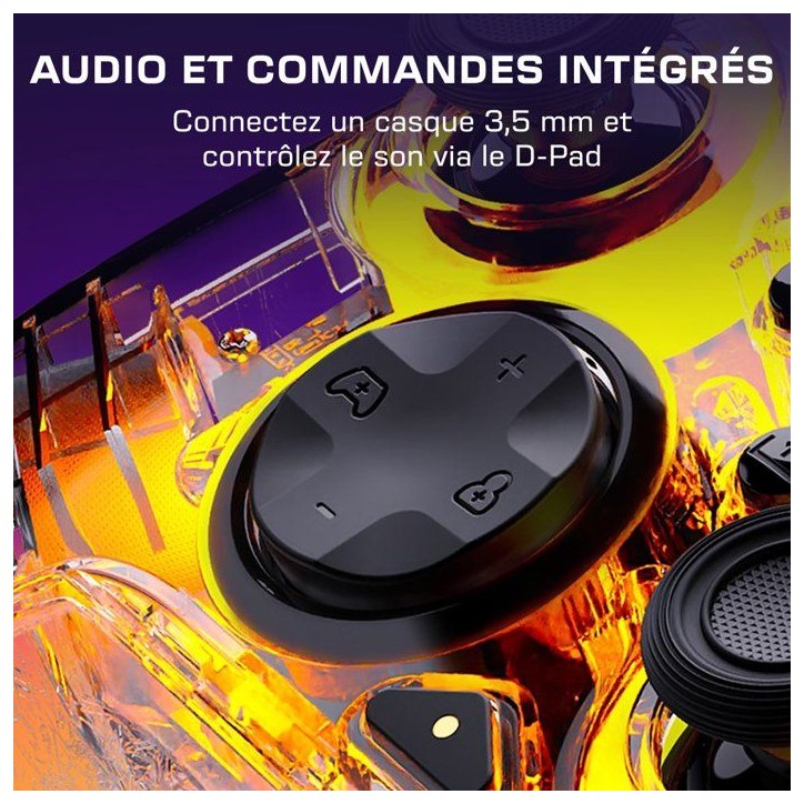 Manette de jeu - Xbox - Afterglow - Filaire - Transparente - Compatible PC Manette de jeu - Xbox - Afterglow - Filaire - Transparente - Compatible PC